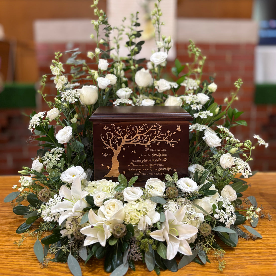 Garden Style Urn Arrangement