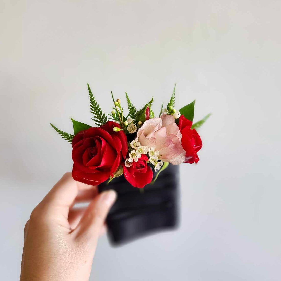 Pocket Boutonniere (floral pocket square)