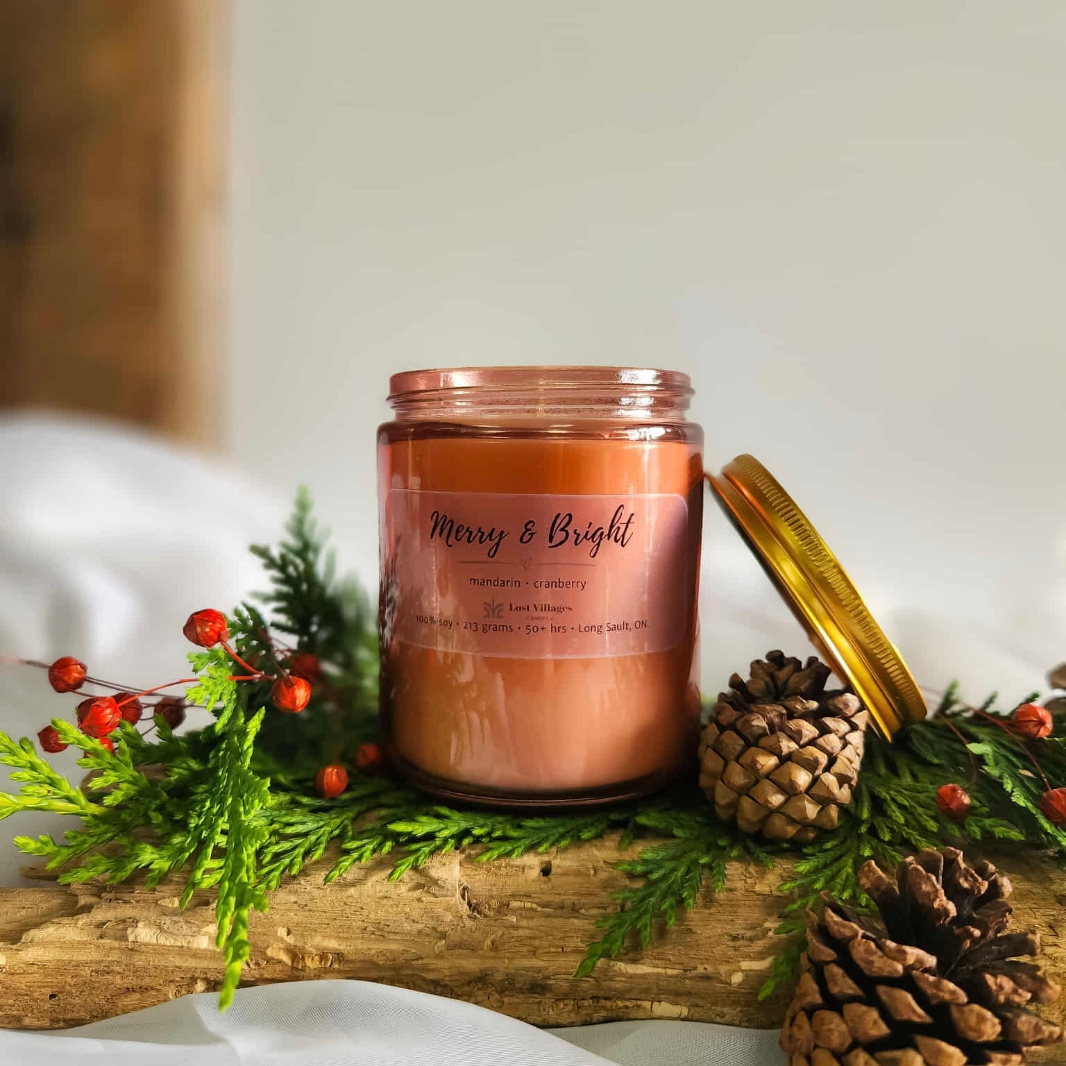 Candle - All is Calm ~ Apples & Spice