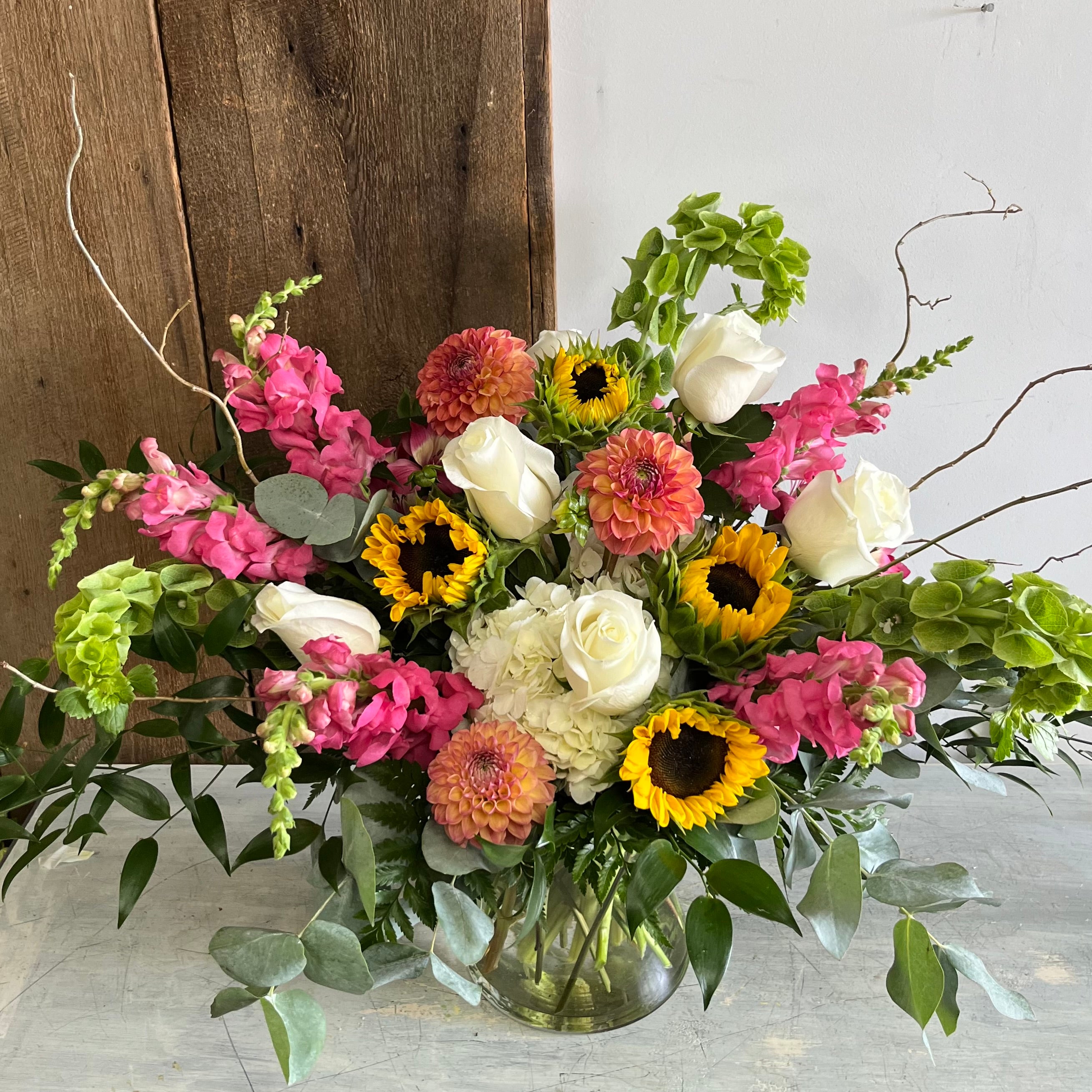 Lavish & Lovely ~ Vase Arrangement