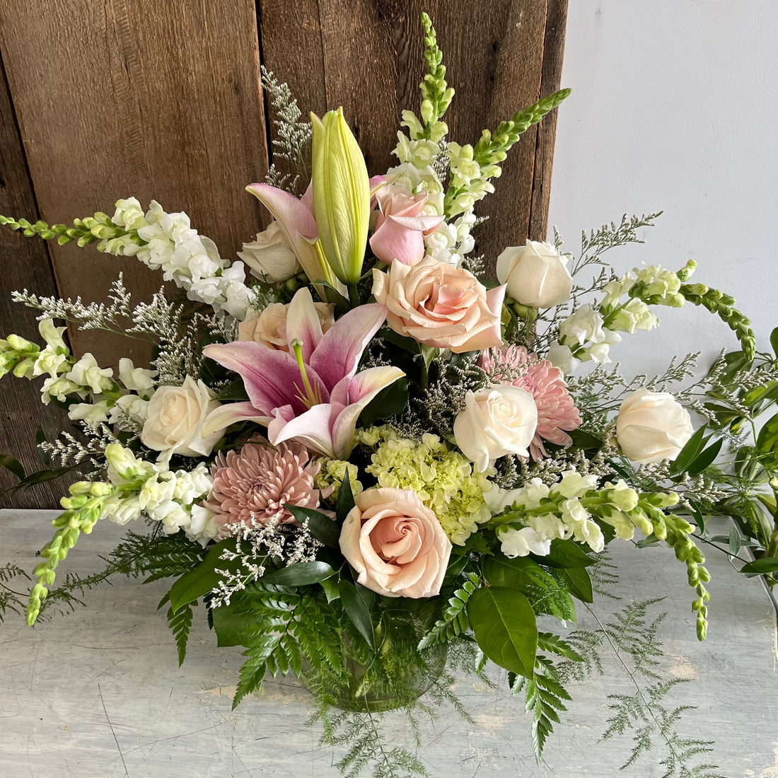 Lavish & Lovely ~ Vase Arrangement