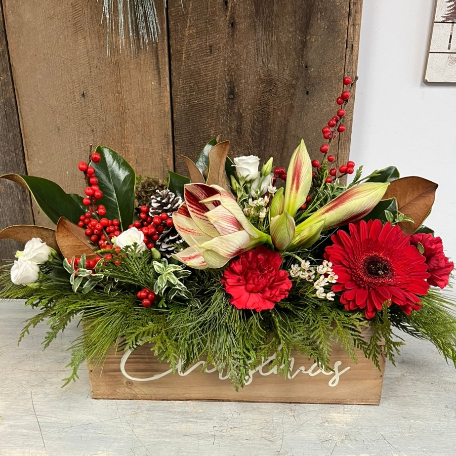 Floral Winter Centrepiece (Large Box)