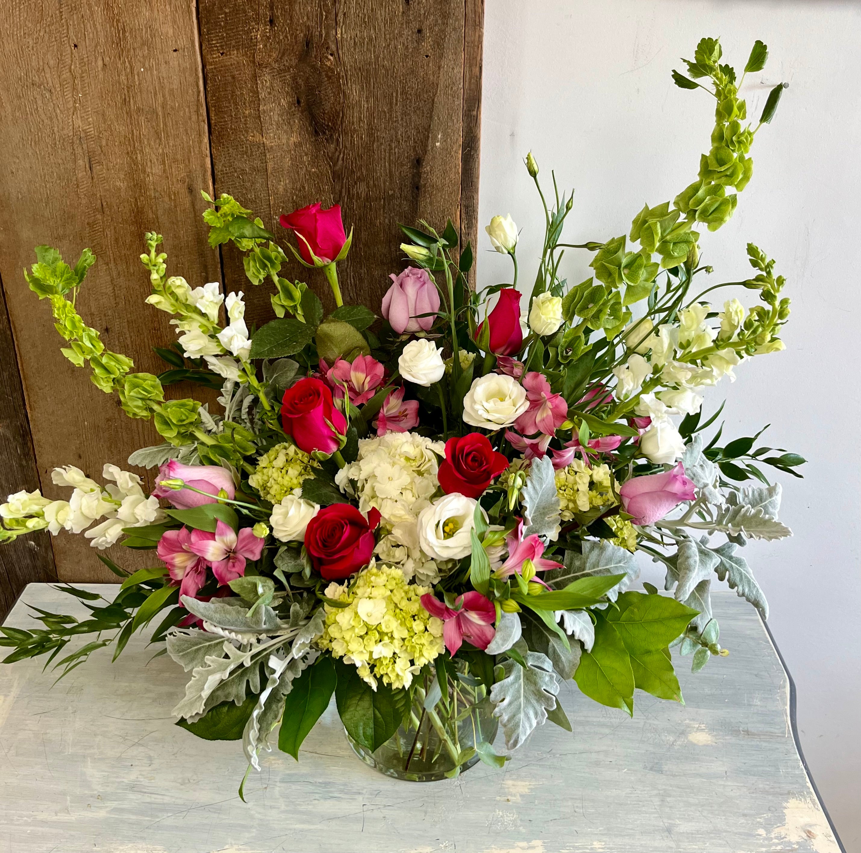 Lavish & Lovely ~ Vase Arrangement