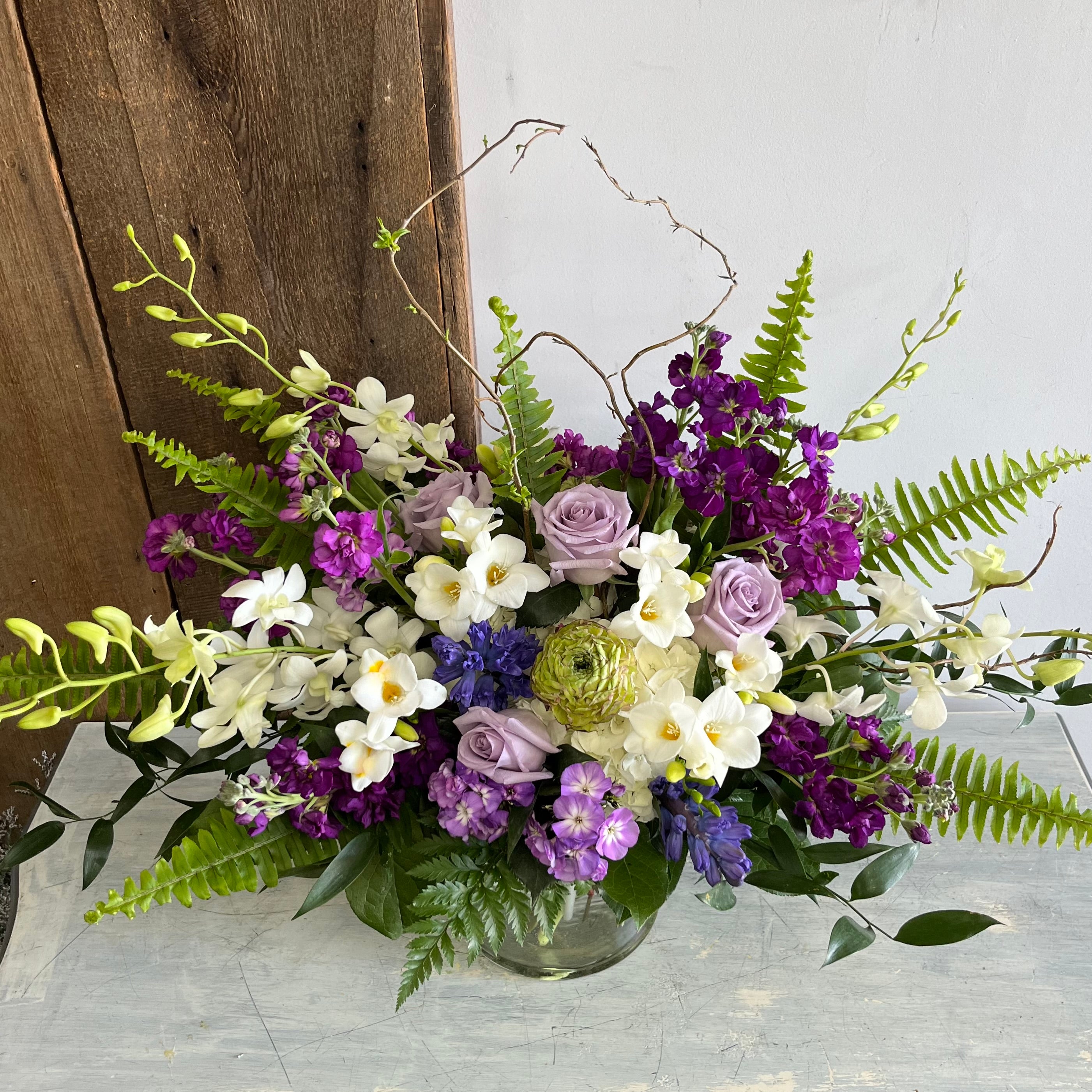 Lavish & Lovely ~ Vase Arrangement