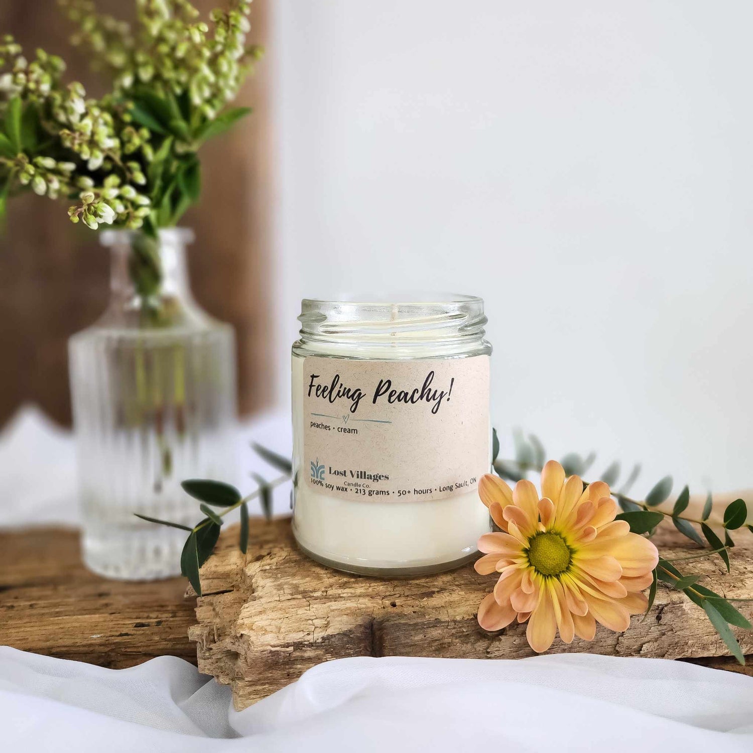 Candle - Feeling Peachy ~ Peaches & Cream