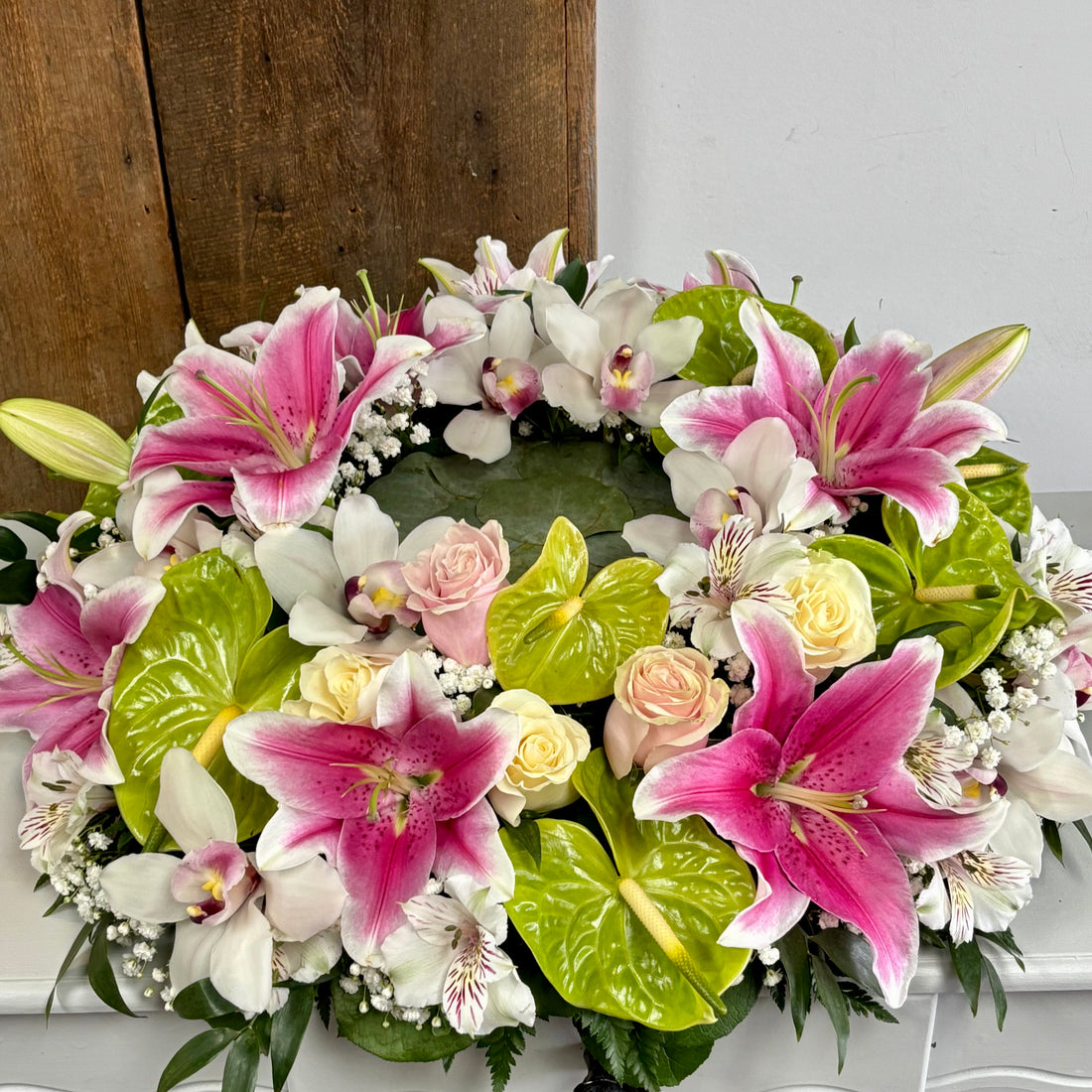 Wreath Urn Arrangement