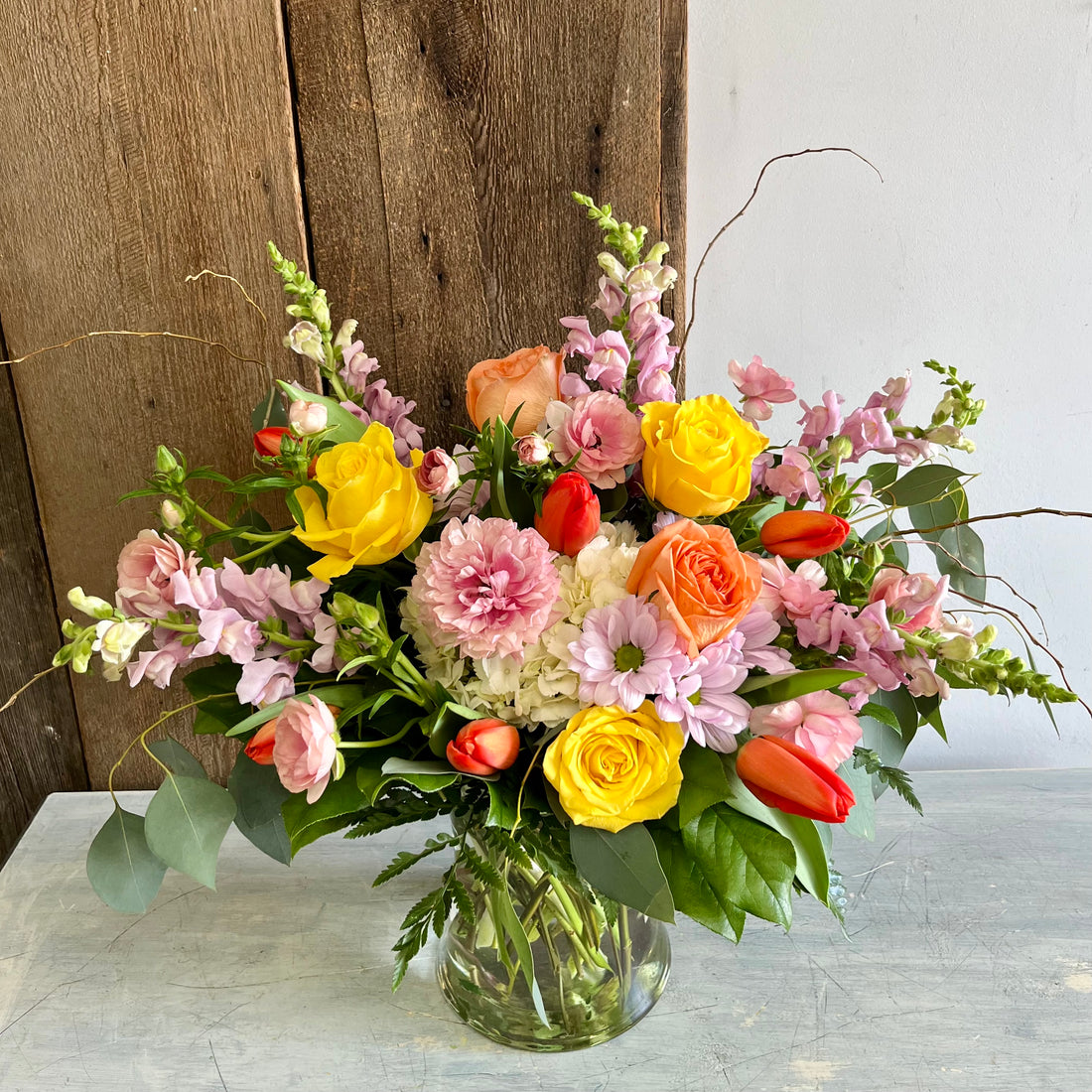 Lavish & Lovely ~ Vase Arrangement