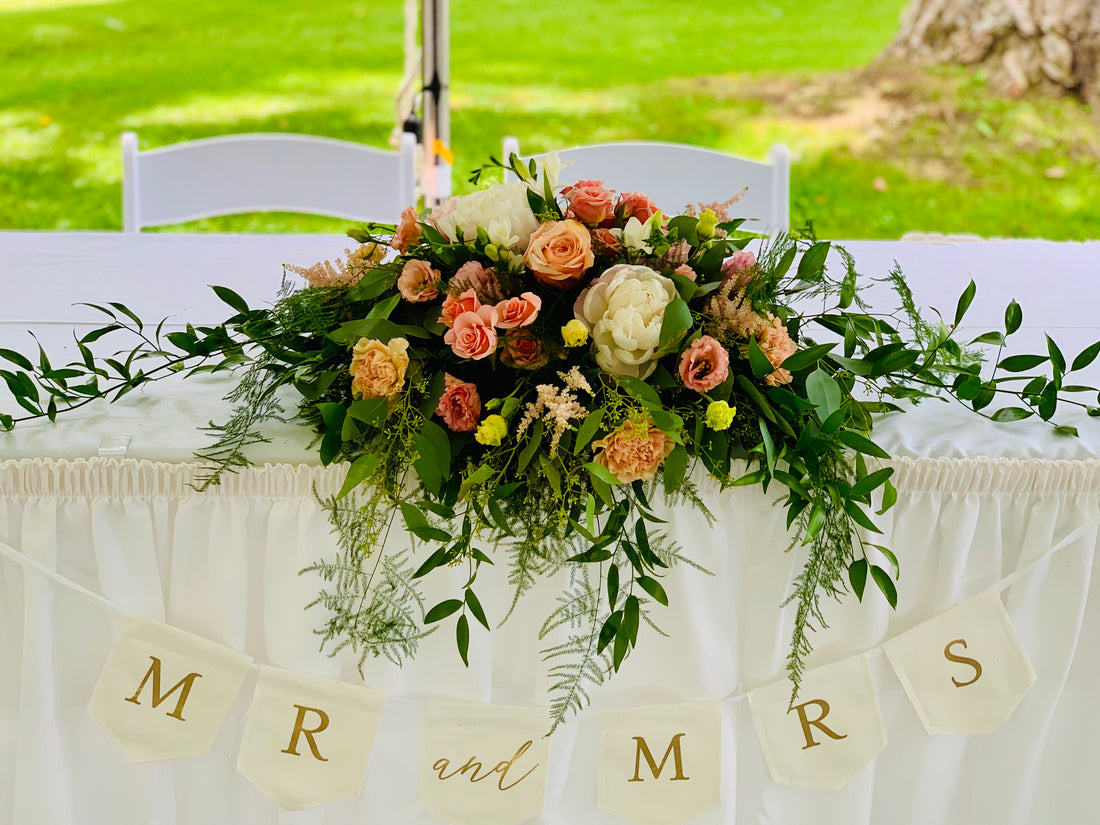 Head Table / Sweetheart Table Arrangement