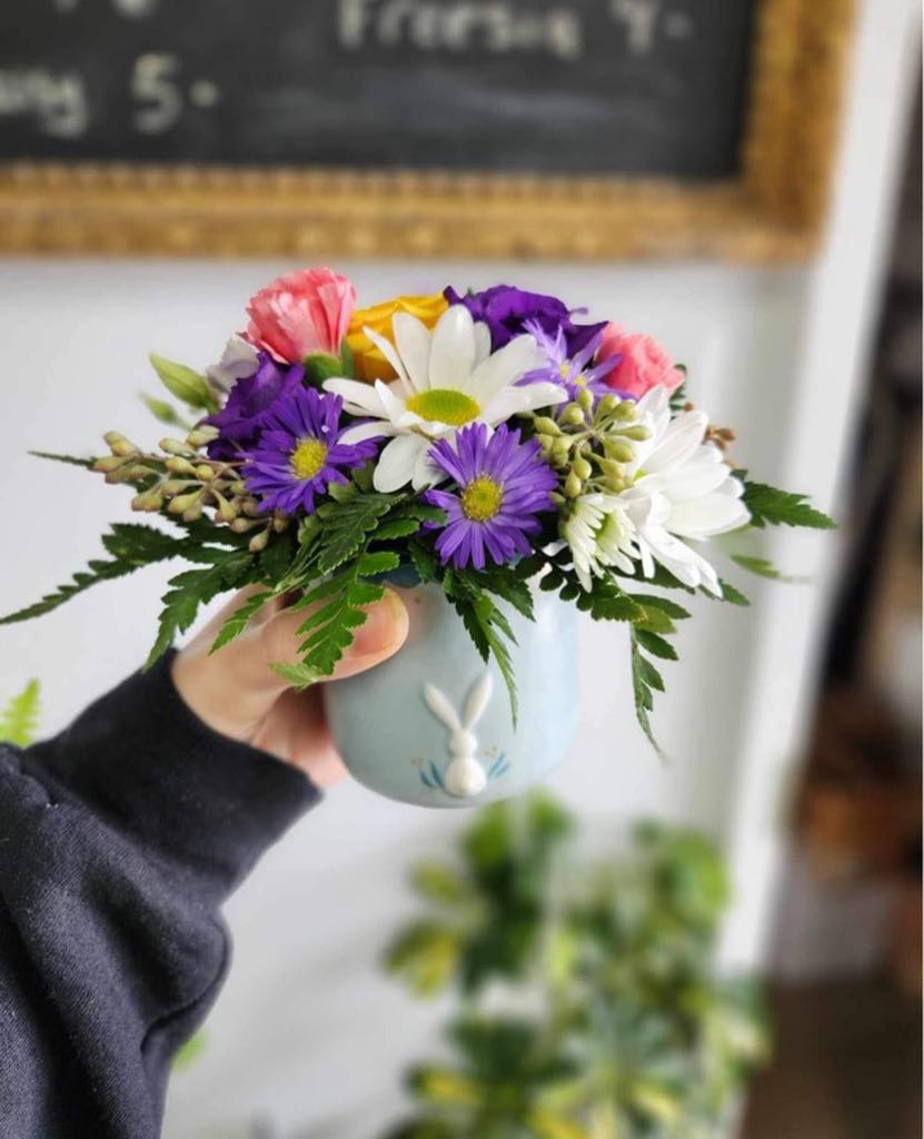 Mini Bunny Centerpiece Arrangement