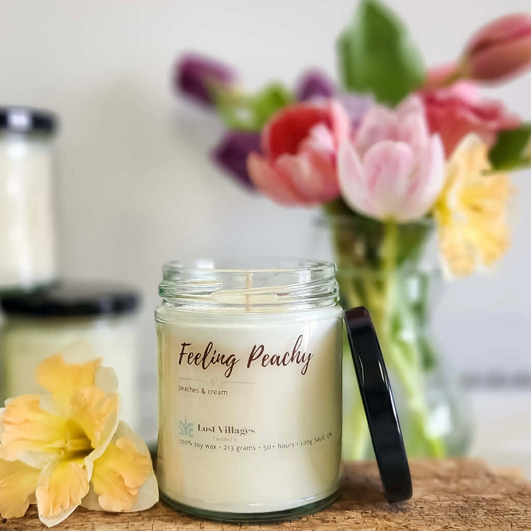 Candle - Feeling Peachy ~ Peaches & Cream