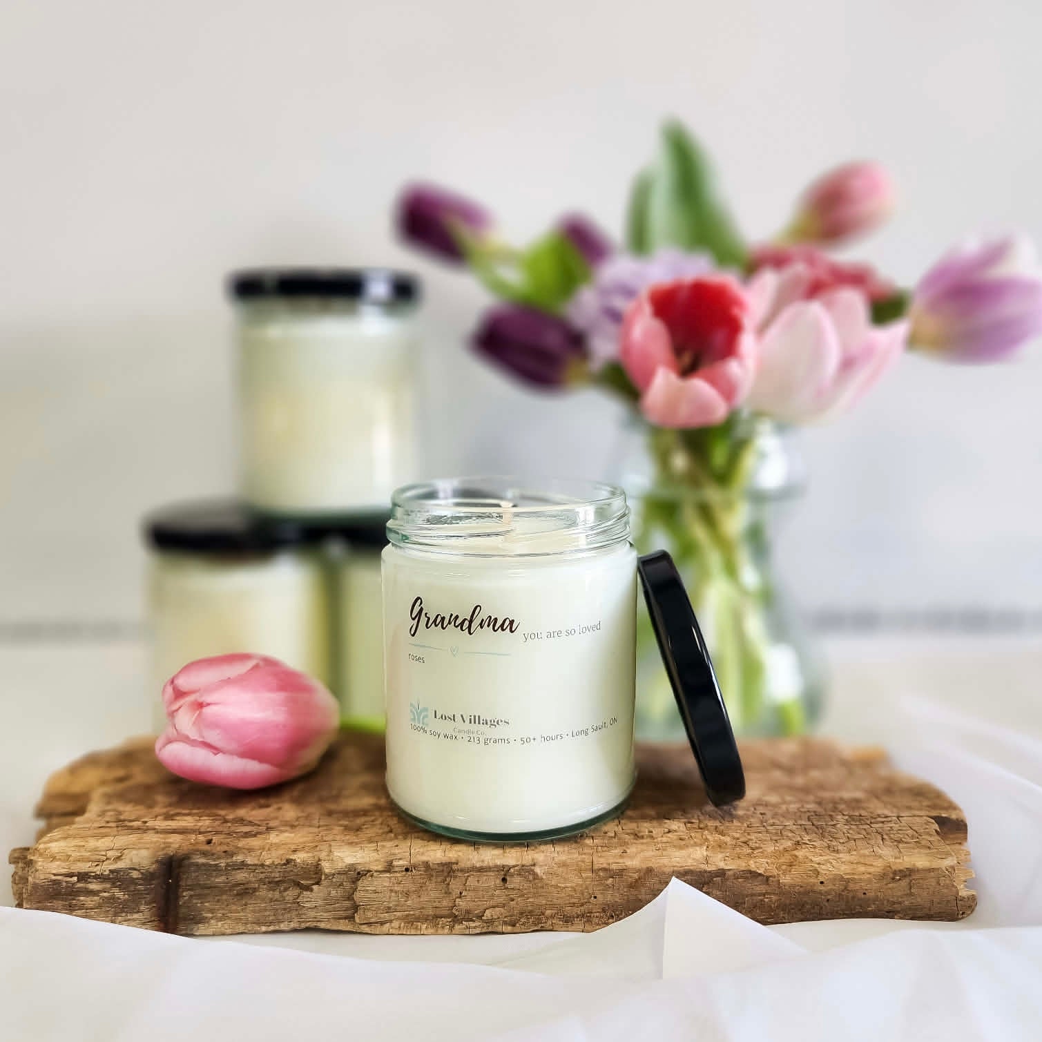 Candle - Grandma ~ Roses
