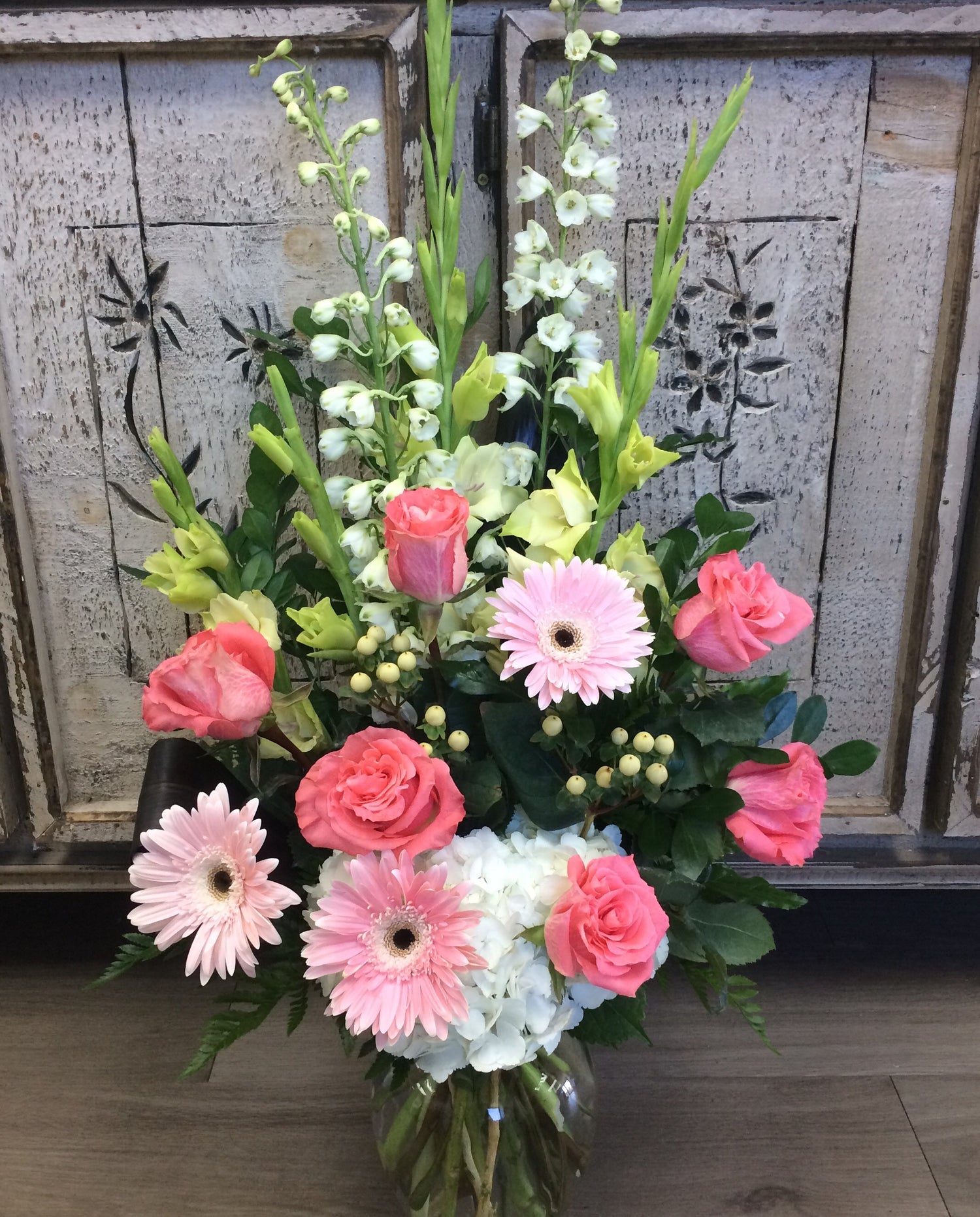 Sympathy Vase Arrangement ~ Large