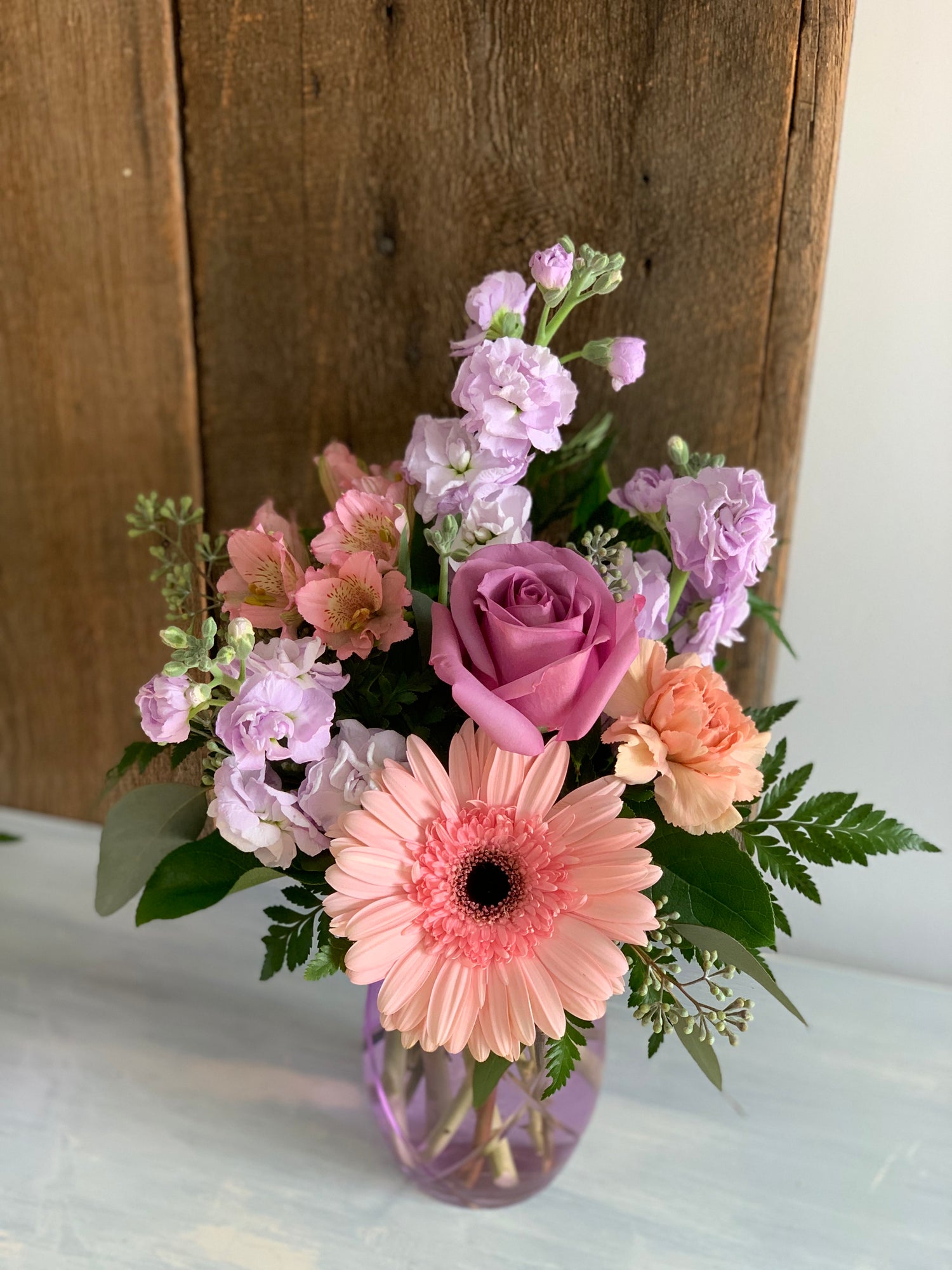 Pretty & Sweet Vase Arrangement