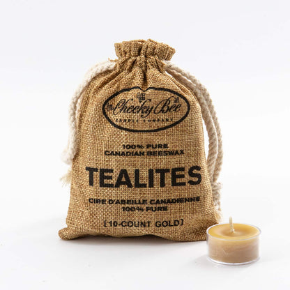 Pure Beeswax Tealights - Cheeky Bee Candle Co