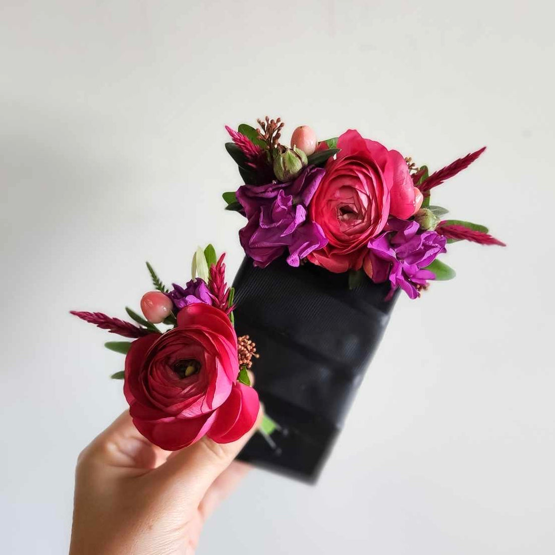 *BUNDLE* Pocket Boutonniere &amp; Wrist Corsage