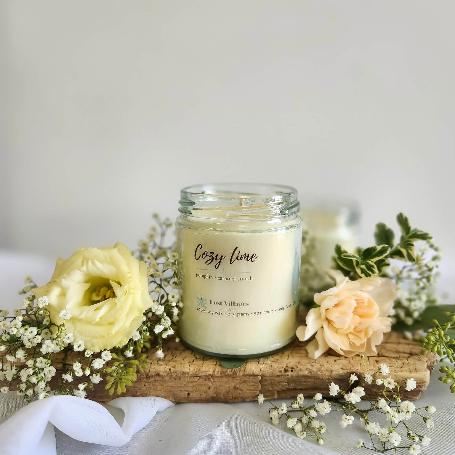 Candle -Cozy Time - Pumpkin Caramel Crunch