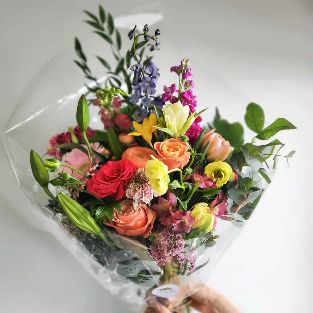Loose Flower bouquet wrapped (medium to large)
