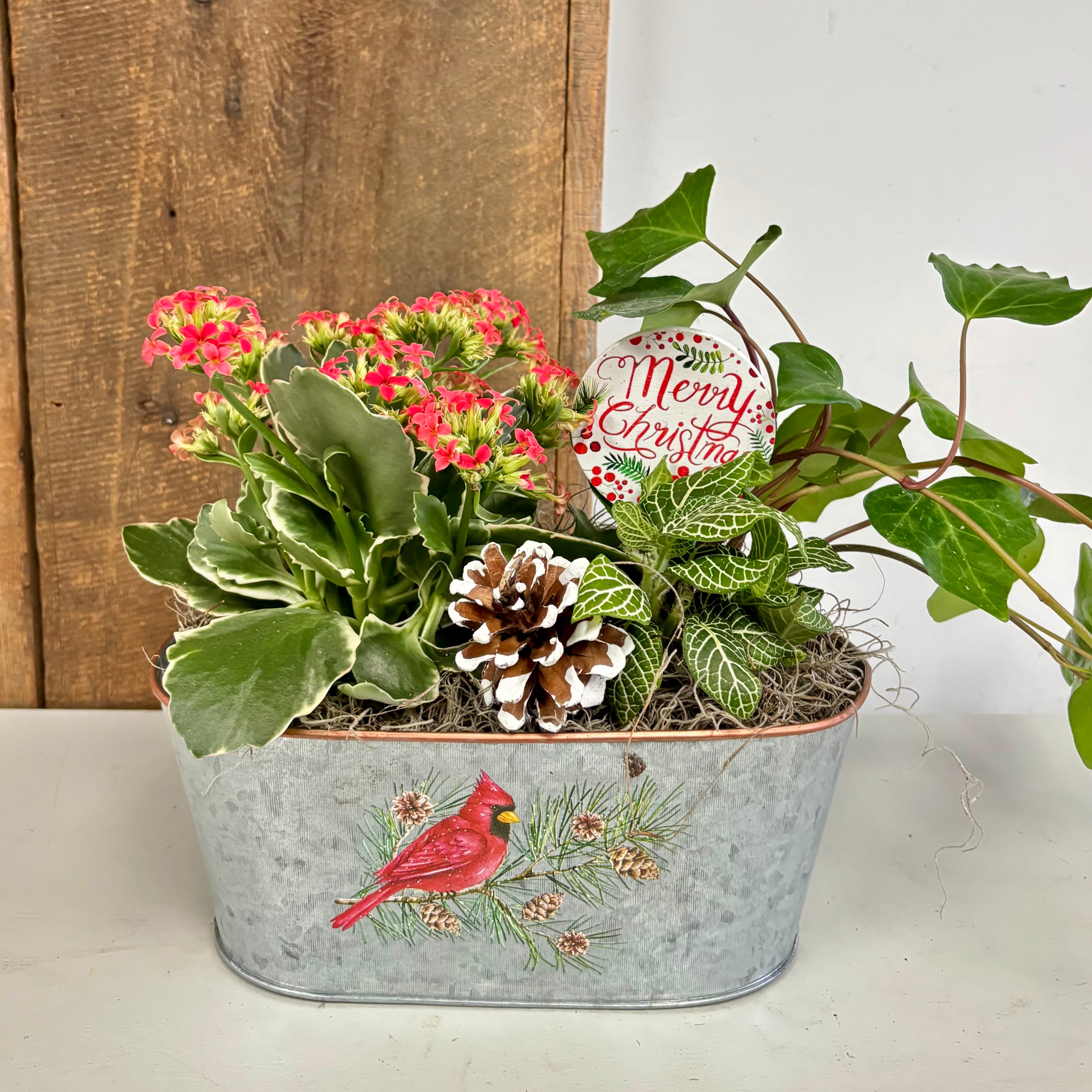 Christmas Planter Gardens