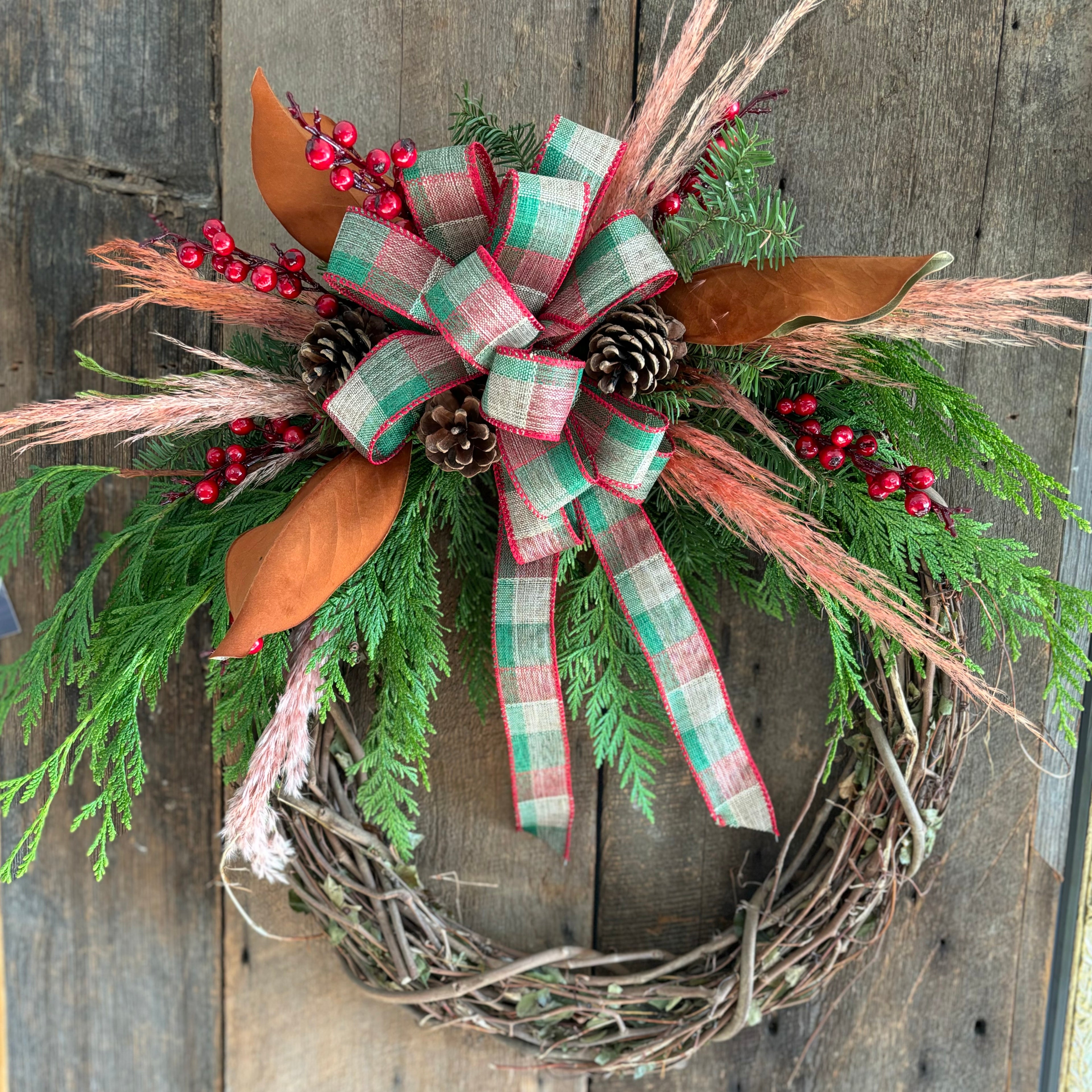 Workshop ~ Fresh Christmas Wreath