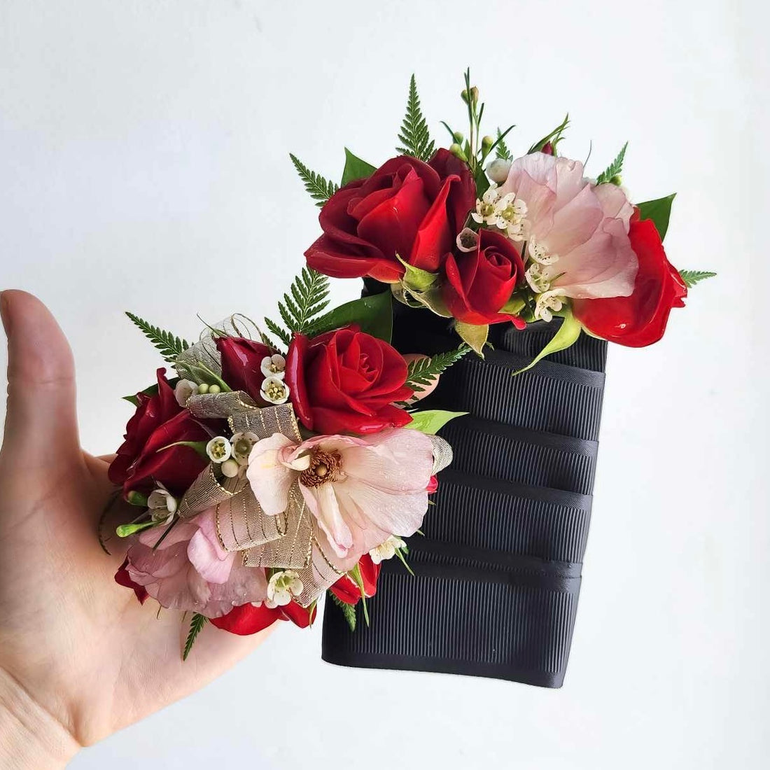 *BUNDLE* Pocket Boutonniere &amp; Wrist Corsage