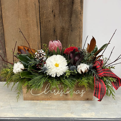 Floral Winter Centrepiece (Large Box)