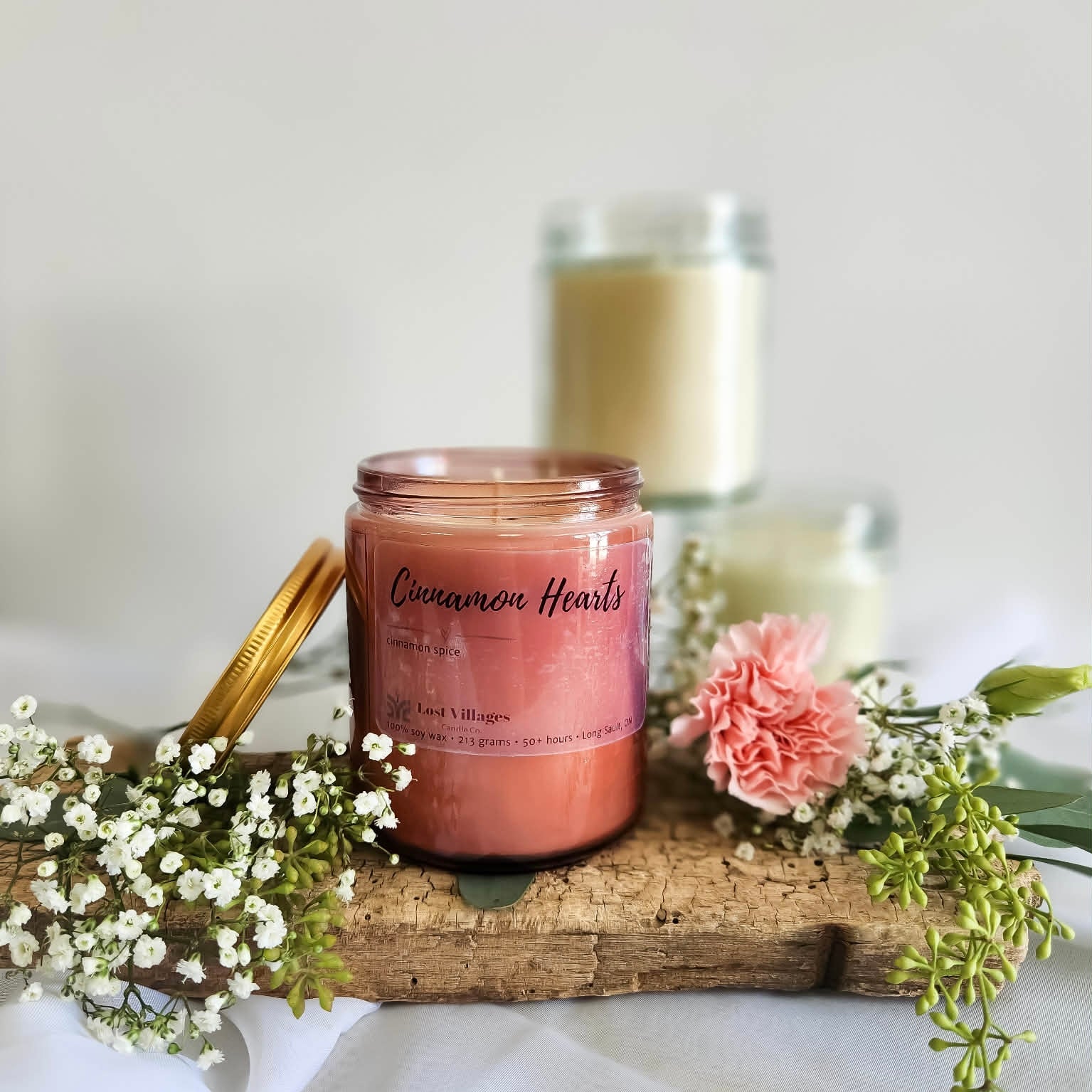 Candle - Cinnamon Hearts