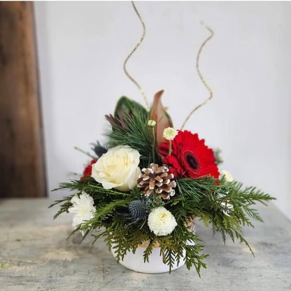 Workshop ~ Floral Christmas Centerpiece