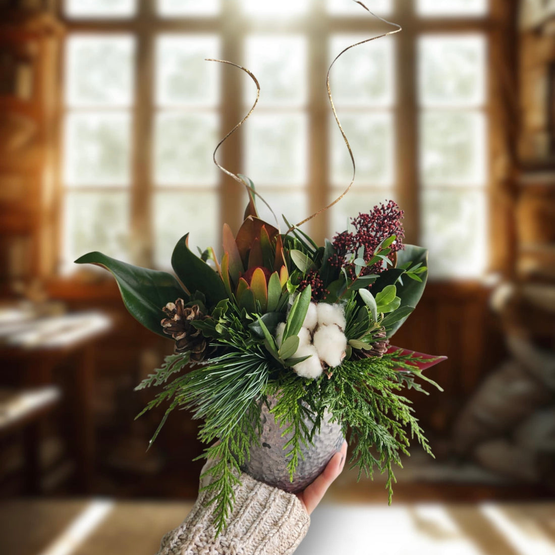 Workshop ~ Long Lasting indoor Christmas/seasonal Centrepiece