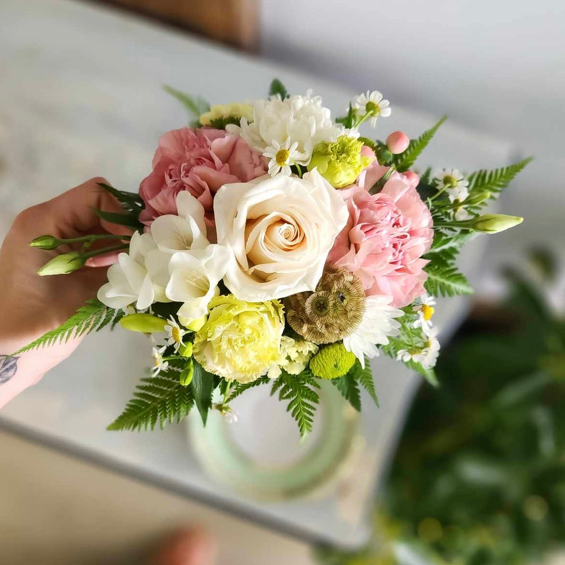 Vintage Teacup Centerpiece