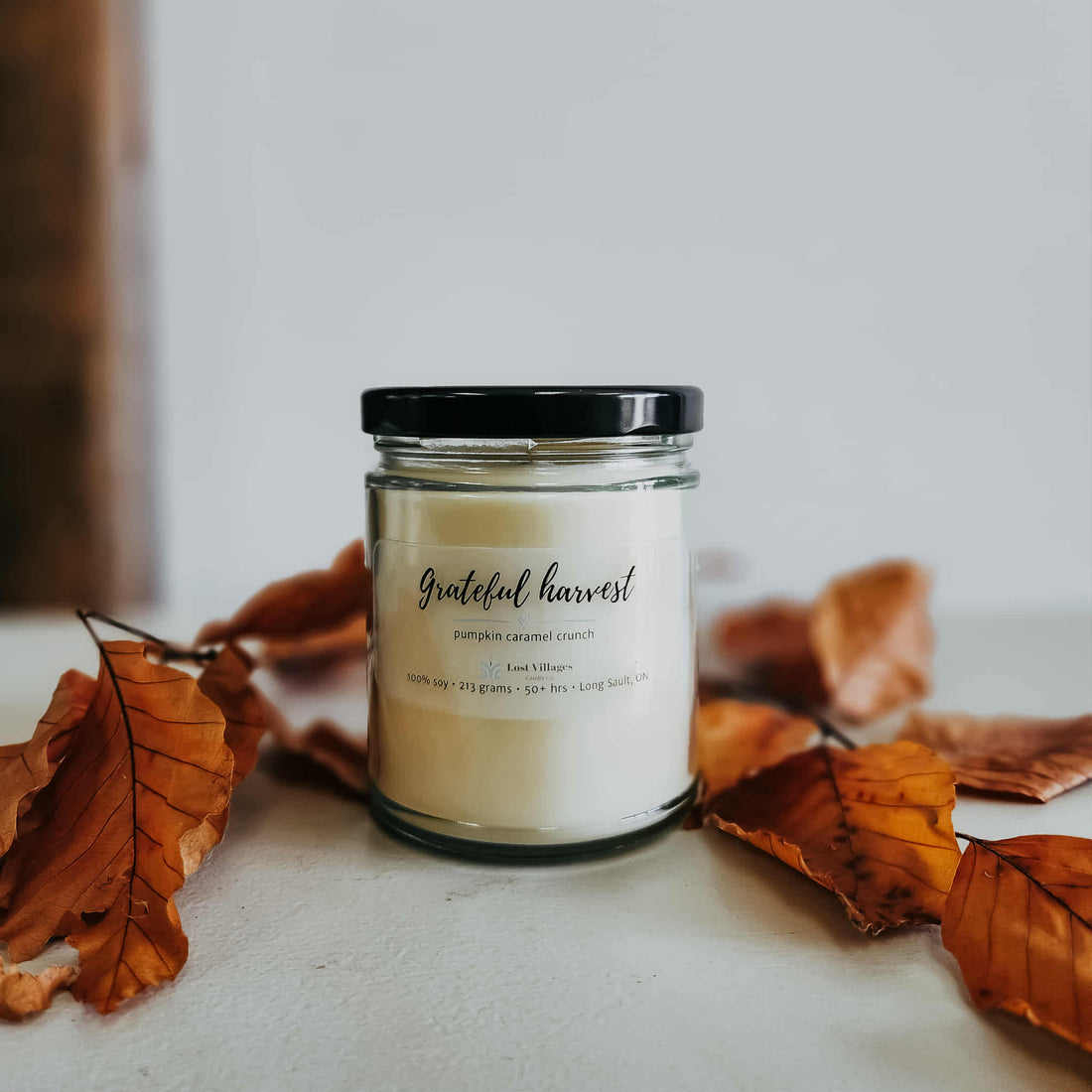 Candle -Grateful Harvest - Pumpkin Caramel Crunch