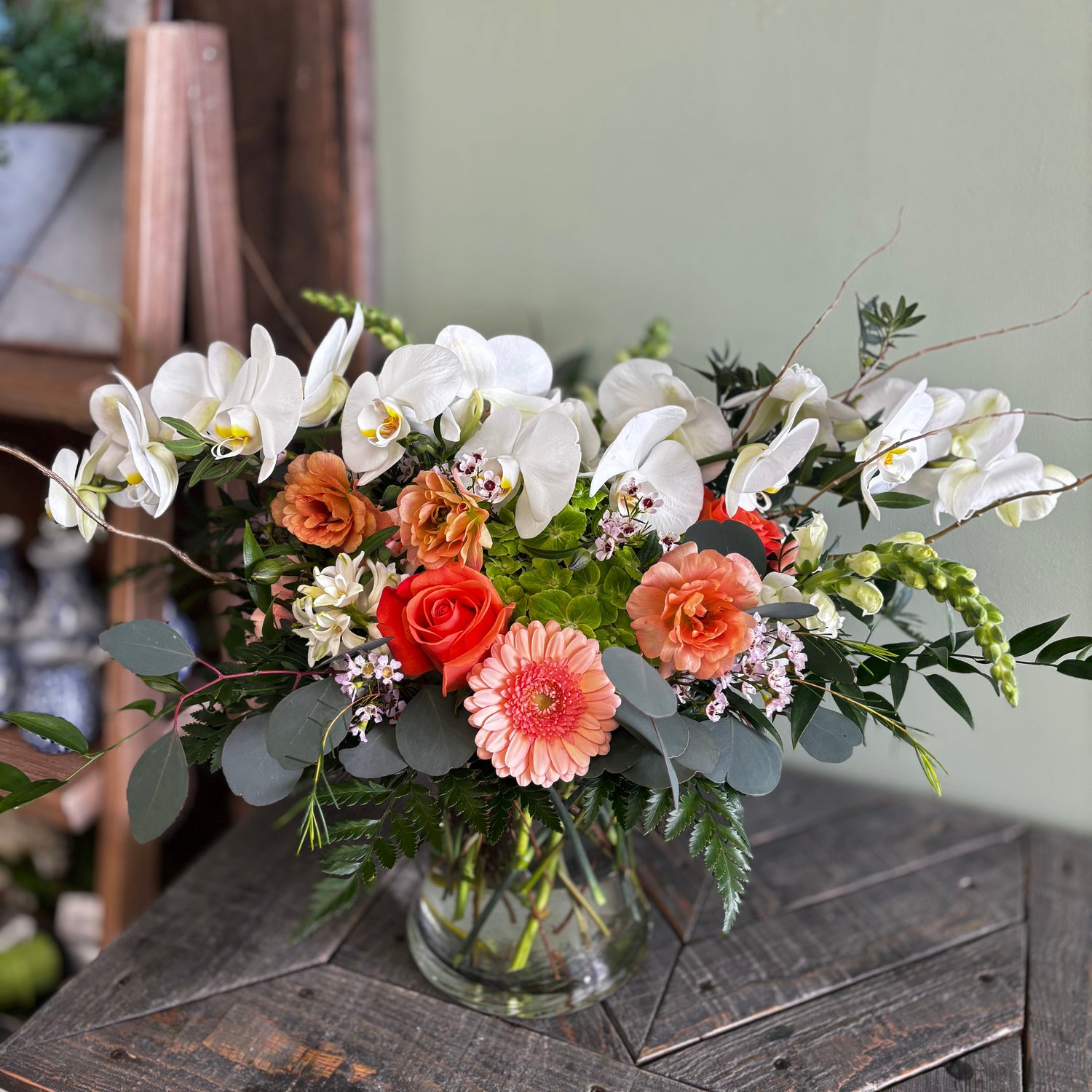 Sympathy Vase Arrangement ~ Large