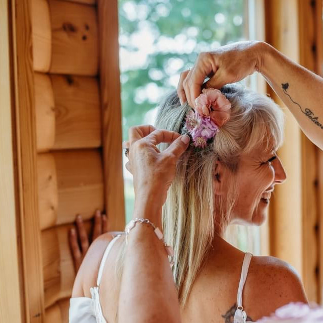 Floral Hair Piece