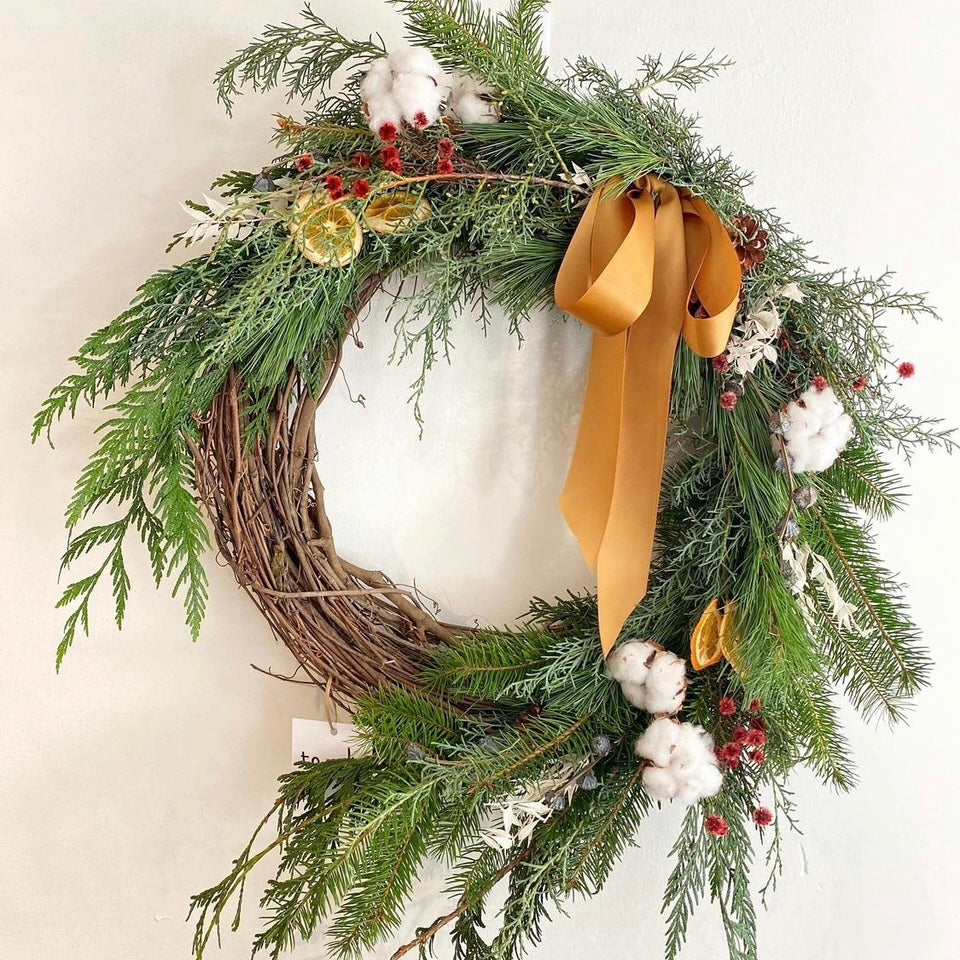 Workshop ~ Fresh Christmas Wreath