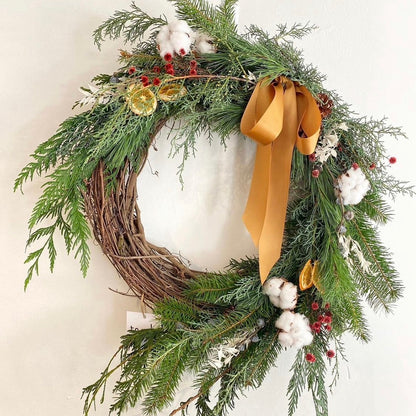 Workshop ~ Fresh Christmas Wreath