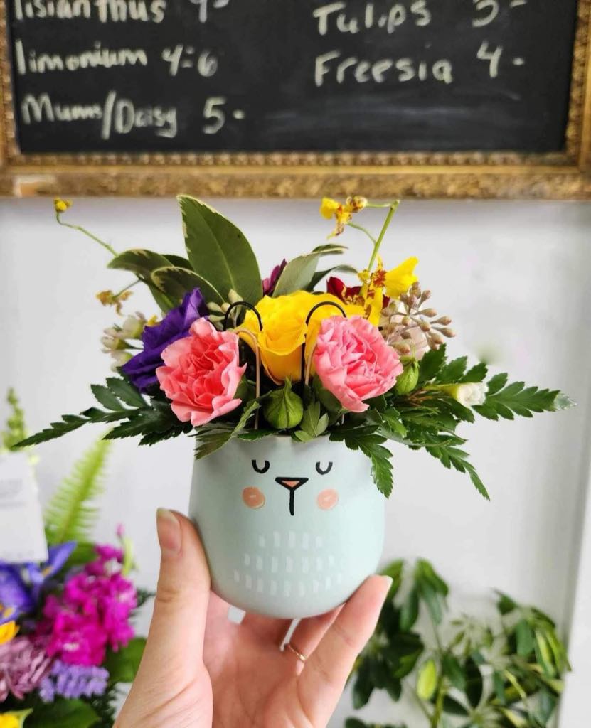 Mini Bunny Centerpiece Arrangement