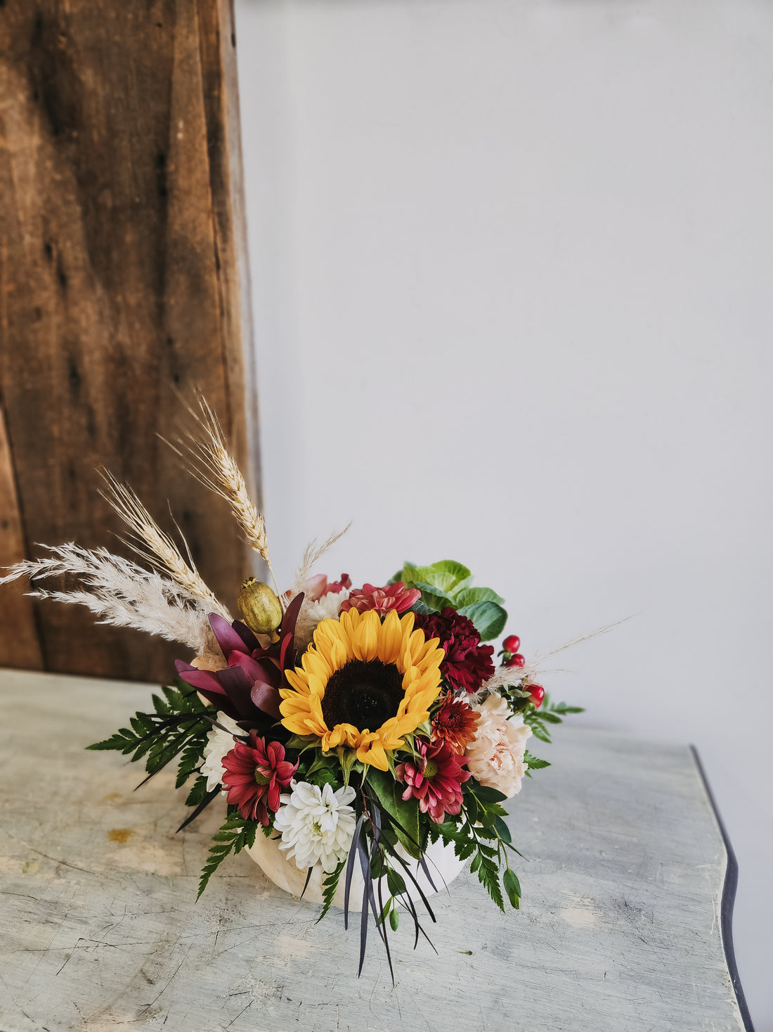 Workshop ~ Thanksgiving Pumpkin Centrepiece