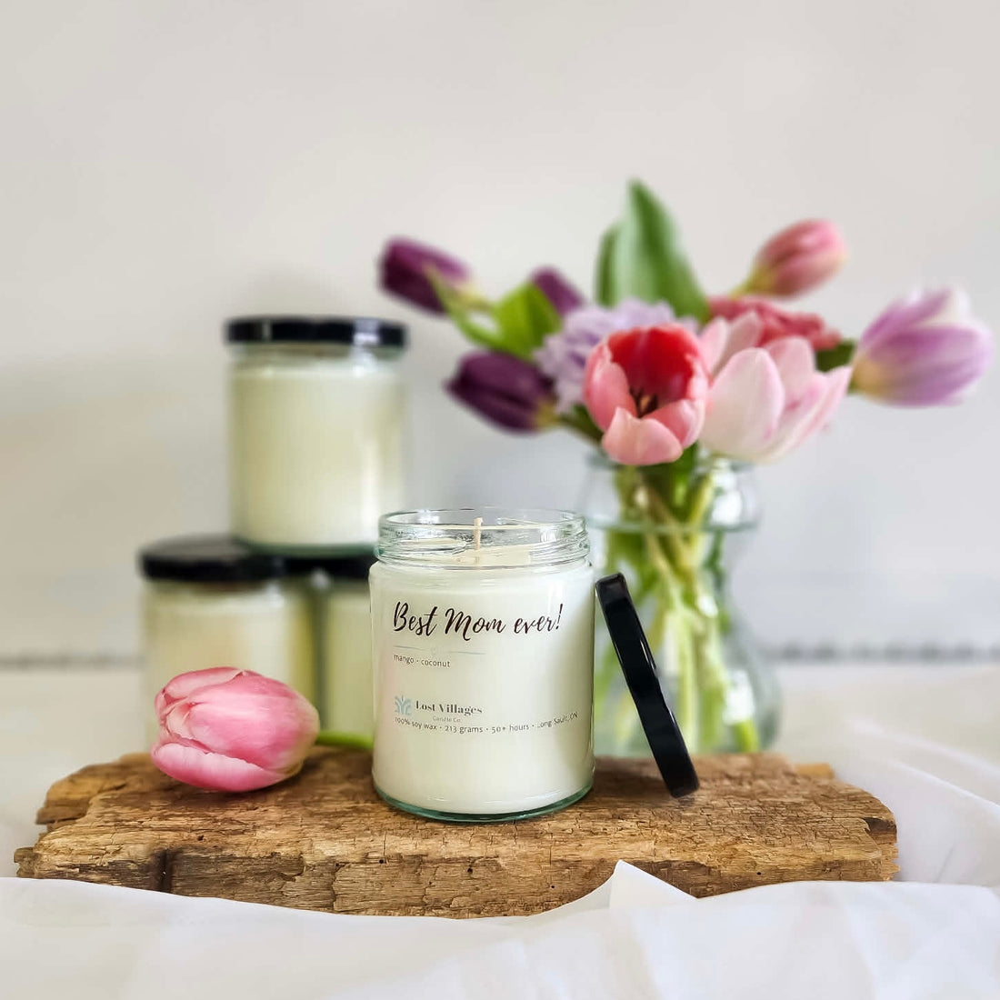 Candle - Best Mom Ever! ~ Mango Coconut