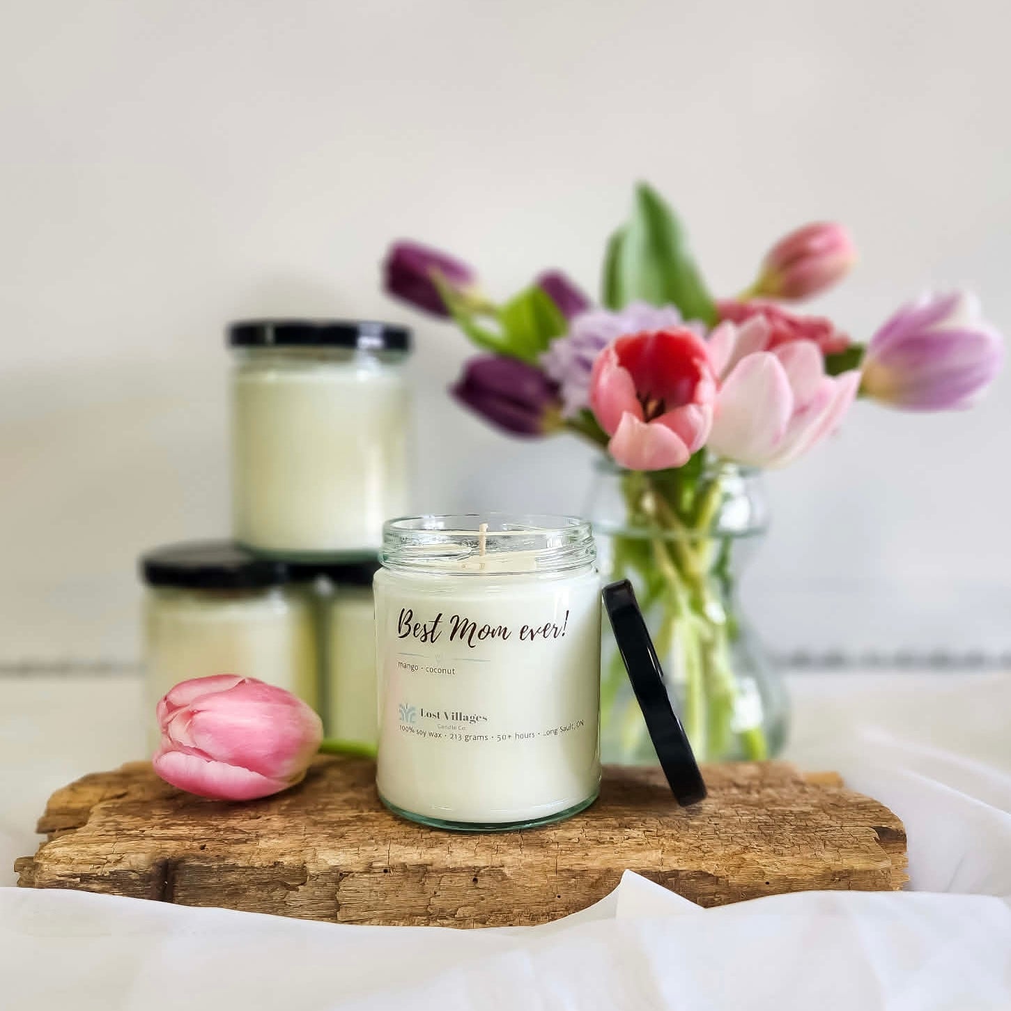 Candle - Best Mom Ever! ~ Mango Coconut