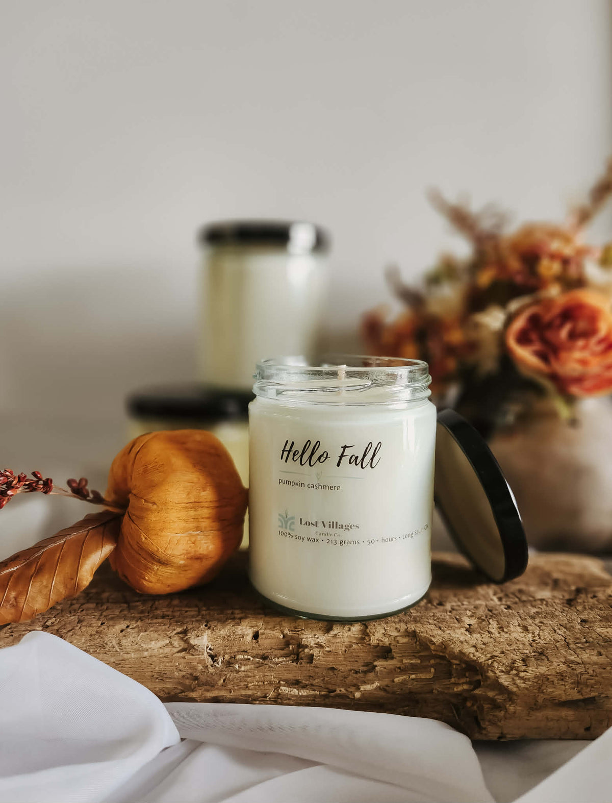 Candle - Hello Fall - Pumpkin Cashmere