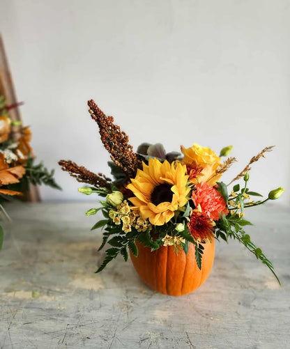 Workshop ~ Thanksgiving Pumpkin Centrepiece