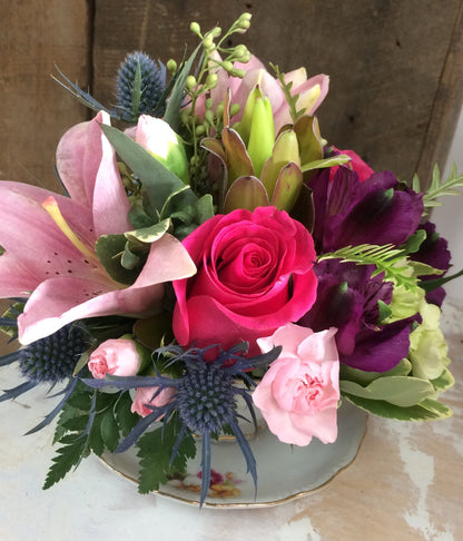 Vintage Teacup Centerpiece