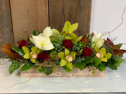Floral Winter Centrepiece (Large Box)