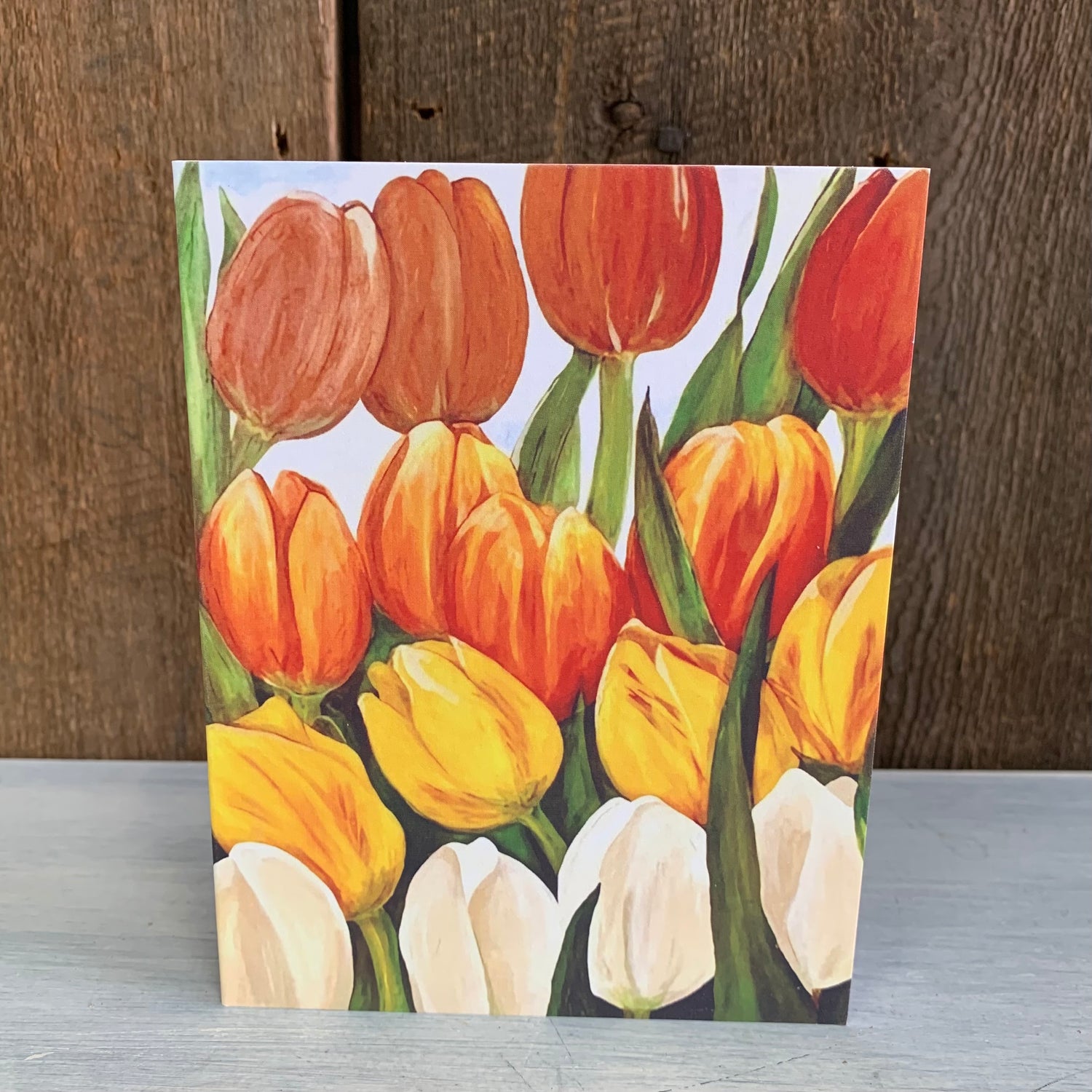 Floral Card ~ Tulips